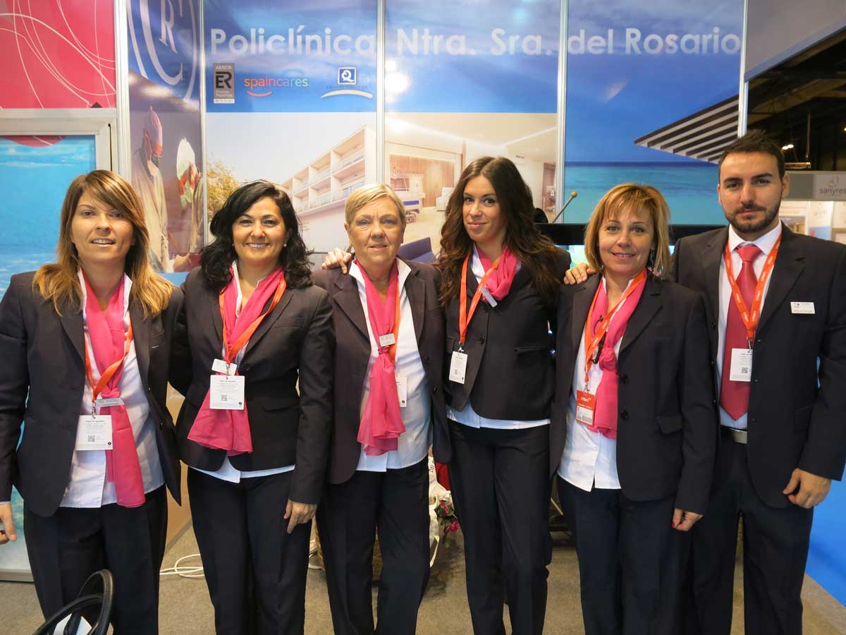 El stand de Grupo Policlínica en FITUR Salud 2016