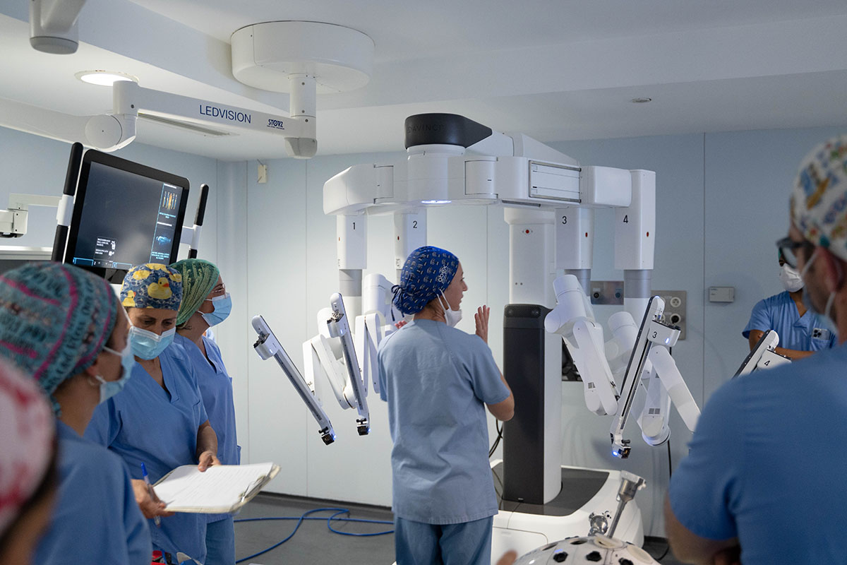 Cirurgia robòtica Da Vinci 2